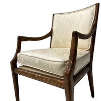 Mid-Century Arm Chairs w/ Sabots - PAIR