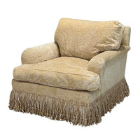 English Roll Arm Lounge Chair by Cameron Collection