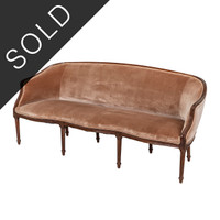 Louis XVI Style Canape - 19th c. - Newly Upholstered