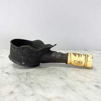 Bronze Coal Ladle, 19th c. Chinese