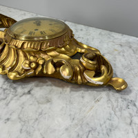 Carved & Gilded Swedish Cartel Clock