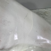 White Glazed Ceramic Lion