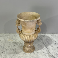 Italian Alabaster Urn, circa 1870