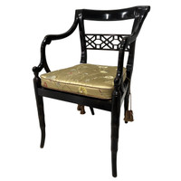 Regency Fret Chair w/Cushion #7
