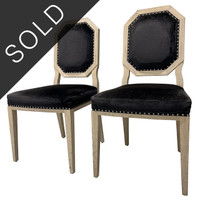 French Side Chairs from Van Cleef Arpels NY - PAIR