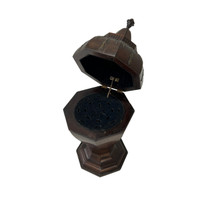 Mahogany Paneled Knife Urn