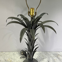 Metal Palm Table Lamp #1