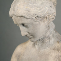 Carved Marble Statue of Venus, 19th c.