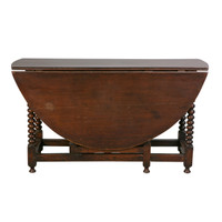 Antique English Gateleg Table, Late 18th c.