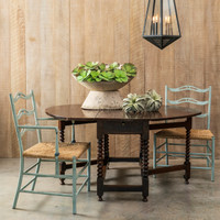 Antique English Gateleg Table, Late 18th c.