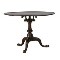Antique Tilt-Top Table, Late 18th c.