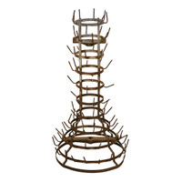 Vintage French Standing Wine Bottle Drying Rack #2