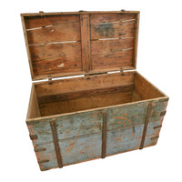 Immigrants Chest in Robins Egg Blue