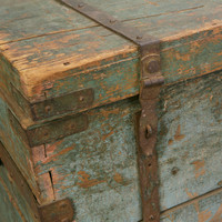 Immigrants Chest in Robins Egg Blue