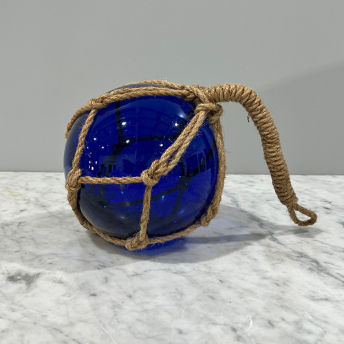 Hand Blown Glass Nautical Float #3