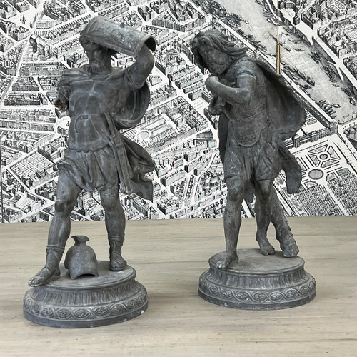 Neo Classical Grand Tour Statues - Set of 2