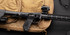 M&P FPC ® with Crimson Trace® Red Dot Sight atop range bag.