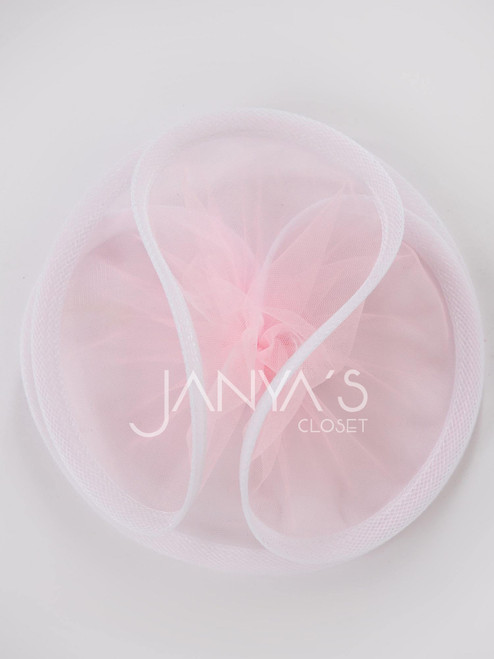 Pink Plain Twisted Hair clip