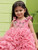Mauve Rosen Birthday Dress With Hair Accessory