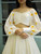 Yellow Ombre lehnga with Draped Painted Blouse