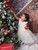 Swan High Low Dress With Hair Pin