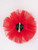 Red Net Ruffled Hair Clip