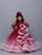 Gown With Drape And Hair Accessory