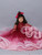 Gown With Drape And Hair Accessory