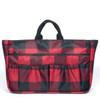 Lug Chariot 3pc Set Buffalo Check Red