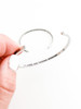Glass House Goods "Flawed And F*cking Awesome" Silver Bracelet