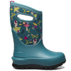 Bogs Kids Neo-Classic Teal Mushrooms