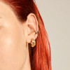 Pilgrim Gold Plated Amanda Hoop & Ear Cuff Set