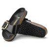Birkenstock Madrid Big Buckle High Shine Patent Black Narrow