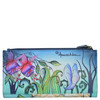 Anuschka Two Fold RFID Wallet- Enchanted Garden