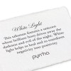 Pyrrha White Light Talisman Necklace 18"