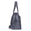 Lug Puddle Jumper LE Convertible Tote Bag Butterfly Grey With Charm Bar