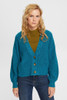 Esprit Knit Button Up Cardigan Teal