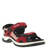 Ecco Women's Yucatan Off Road Sandals Chili Red/Damask Rose