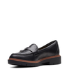 Clarks Westlynn Bella Black Leather Loafers