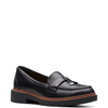 Clarks Westlynn Bella Black Leather Loafers
