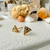 Pika & Bear Pizza Slice Studs