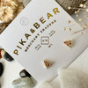 Pika & Bear Pizza Slice Studs