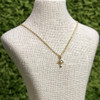 Tashi Gold Vermeil Mushroom Necklace