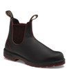 Blundstone 2342 Classic Black With Red Herringbone Elastic Red Sole