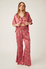 Free People Misty Mornings Set Red Combo
