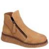 Bueno Phoenix Wedge Ankle Boots Desert