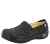 Alegria Keli Black Embossed Paisley