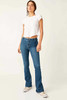 Free People Level Up Slit Bootcut Jeans Country Blue