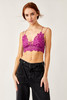 Free People Adella Bralette Radiant Orchid