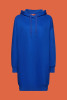 Esprit Hooded Sweatshirt Dress Bright Blue